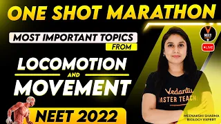 Most Important Topics from Locomotion and Movement | NEET 2022 | NEET Biology | Meenakshi Ma'am