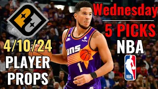PRIZEPICKS NBA WEDNESDAY 4/10 CORE PLAYER PROPS!!