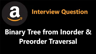 Construct Binary Tree from Inorder and Preorder Traversal - Leetcode 105 - Python