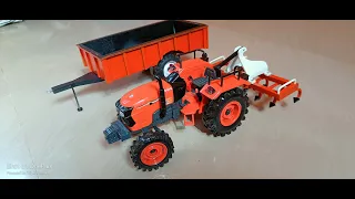 Unboxing of Diecast Scale Model of Kubota | Mini Model Tractor | Kubota