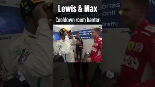 Lewis & Max Cooldown Room Banter 😂