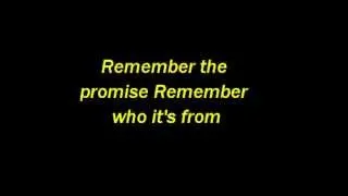 ( EFY 2001 ) Remember The Promise By Brett Raymond ( With Lyircs )