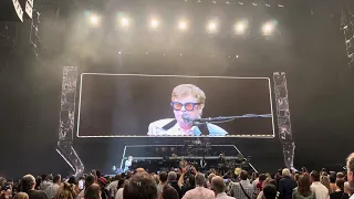 Elton John pays tribute to the late Tina Turner  in Zurich, Switzerland