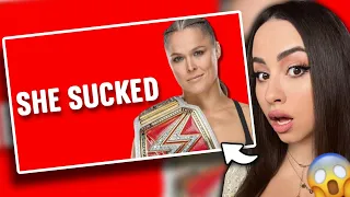 Girl Watches WWE - Why Ronda Rousey SUCKED At Being a WWE Superstar