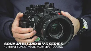 Sony A7 III / A7R III V.3 Series 40M/130FT Underwater camera housing