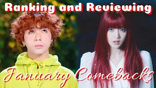 Ranking and Reviewing January Comebacks (+ Victon Theory) | Cheesy Chat Show 🧀