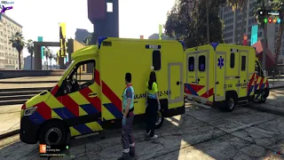 Mijn 1e TeGEKKE dienst als ambulance | Roleplay | HoogelandRp