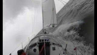 Contessa 32 Upwind Sailing