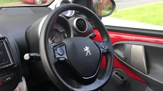 Citybug Mk 1 Toyota Aygo, Peugeot 107, Citroen C1 steering wheel upgrade / controls!😎