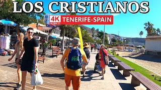 TENERIFE - LOS CRISTIANOS | This is the Current Atmosphere ☀️ 4K Walk ● January 2024