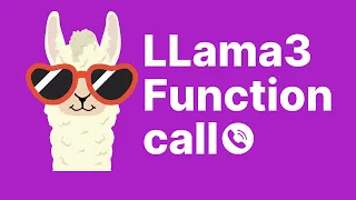 LLaMA3 & TinyLlama Fine-Tuned for Function Calls