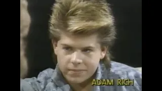 Adam Rich Appears in Anti-Drinking, Anti-Drug Video 1986