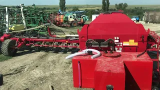 Рідкі добрива на Horsch Maestro 24 sw