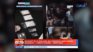 UB: Mahigit P1-M halaga ng hinihinalang shabu, nasabat; 3 drug suspek, arestado
