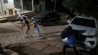 Tiringa e Pililiu são atacados por lobisomem kkkkkk🤣🤣