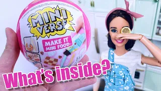 MGA'S MINI VERSE MAKE IT MINI FOOD - Diner PART 2 -Hunt for the pie! | EVEN BETTER THAN MINI BRANDS!