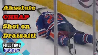 RIDICULOUSLY CHEAP & DIRTY SLASH by Alex Pietrangelo on Leon Draisaitl 😡😡😡