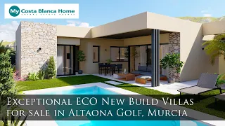 Absolutely stunning New Build villas for sale in Aitona Golf Resort, Murcia