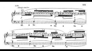 Georg Friedrich Händel - Suite No. 3 in D minor for Harpsichord, HWV. 428 (1720) [Score-Video]