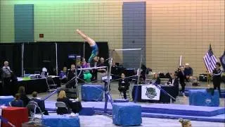 Kaitlynn Hedelund - 2014 Virginia Level 10 State Championships Bars