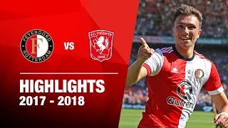 Highlights | Feyenoord - FC Twente | Eredivisie 2017-2018