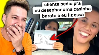 Arquiteta faz casinha pra cliente folgada!