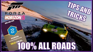 Forza Horizon 5: Tips and Tricks! How to 100% Locate All Roads! 573/573