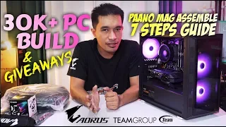 Php 30K+ Budget PC: PAANO mag BUILD Step by Step for Editing/Streaming/Gaming PC ft GTX 1650 Super