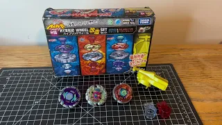 Beyblade Metal Fight Unboxing! Takara Tomy BB-56 Hybrid Wheel Set