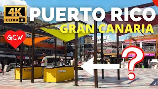 Gran Canaria PUERTO RICO April 2024 🔴 Cala Nova Apartments to Shopping Centre