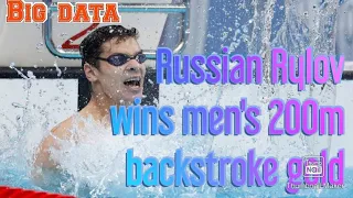 Russian Rylov wins men's 200m backstroke gold