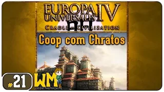 Europa Universalis 4 Ming Multiplayer #21 - Coop com Chratos - Gameplay PT BR