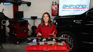 Akebono Brake Experts- What is a Performance Brake Pad?