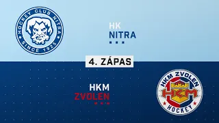 4.zápas HK Nitra - HKM Zvolen HIGHLIGHTS