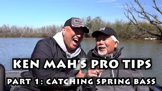 SPRING Fishing with Pro Ken Mah (How to Catch Early Spawners)