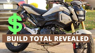 Complete COST REVEAL to repair a SALVAGE MOTORCYCLE