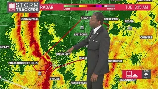 Tornado issued, expired for Atlanta, Georgia | Report as it happened