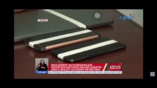 LAPTOP AT 2 CELLPHONE NG ISANG DOKTOR, NINAKAW SA OSPITAL...4 NA SUSPEK ARESTADO!