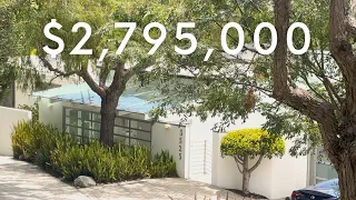 Touring a Mid-Century Modern Home In Studio City, California With Stunning Views! | $2,795,000
