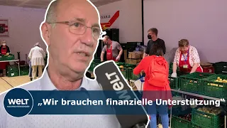 LEBENSMITTELPREISE EXPLODIEREN: Massiver Ansturm auf "Tafeln" in Deutschland