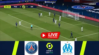 PSG vs Marseille | Ligue 1 Uber Eats 2023/24 - Full Match Today | Gameplay [PES 2021]