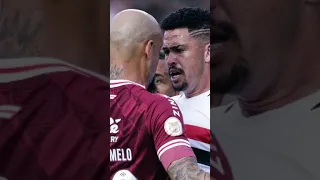 MOMENTO DA TRETA ENTRE LUCIANO E FELIPE MELO!