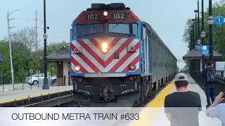 The Complete Metra Evening Rush Hour At Barrington On May 17, 2024