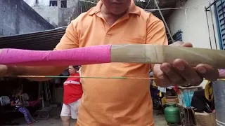 Como fazer arco mongol de bambu passo a passo parte 2