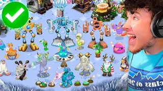 FULL COLD ISLAND PLAYTHROUGH! ( MY SINGING MONSTERS )