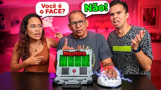 COLOCAMOS O DETECTOR DE MENTIRAS PARA SABER SE ELE É O FACE E ELE REVELOU ISSO!