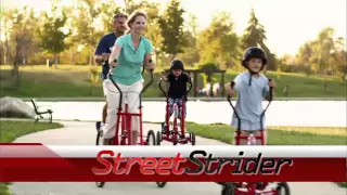 StreetStrider - The Outdoor Elliptical Bike that MOVES You!