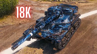 World of Tanks Manticore  18K Assist + Damage & Manticore  18K