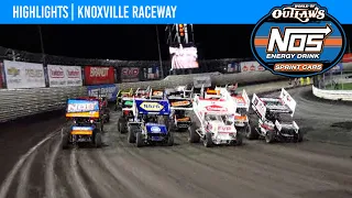 World of Outlaws NOS Energy Drink Sprint Cars Knoxville Raceway, June 10, 2022 | HIGHLIGHTS