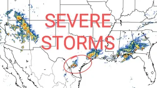 Southern Texas Severe Storms March 15th
